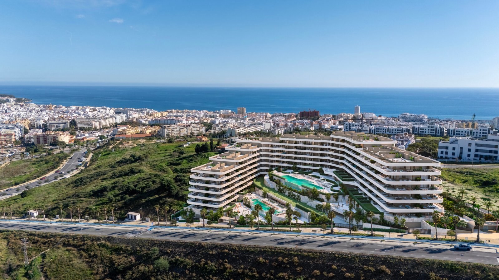 Maralto residential development with views over the Costa del Sol