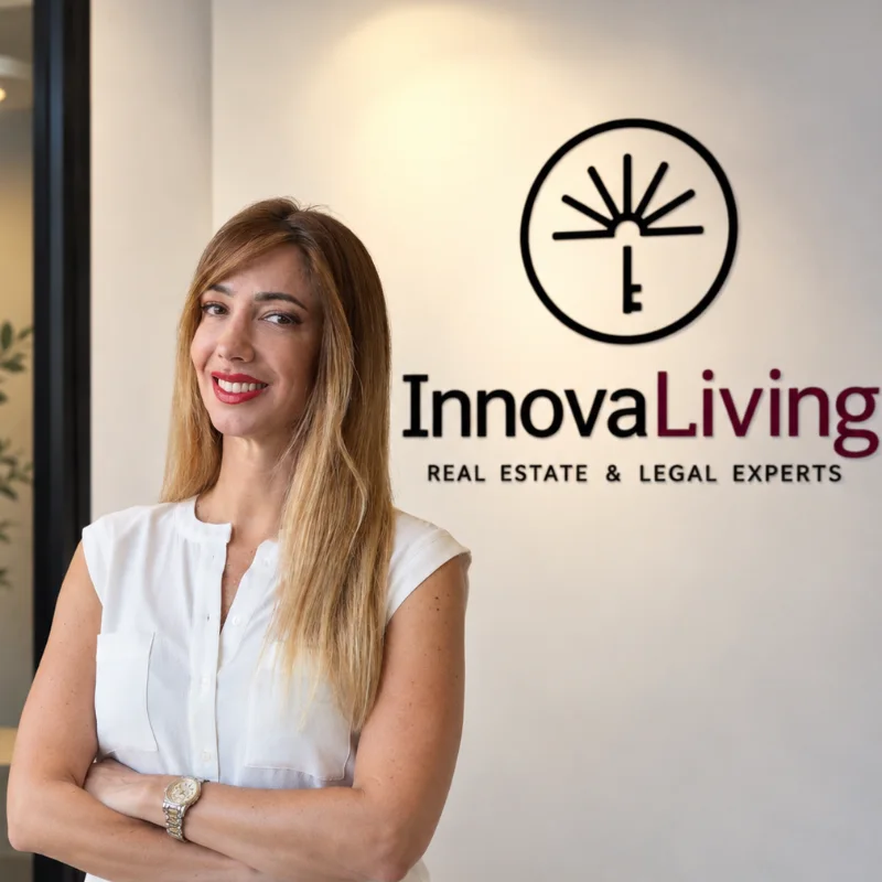 Natalia Letian, lawyer specialised in real estate and inheritance law at InnovaLiving, Marbella
